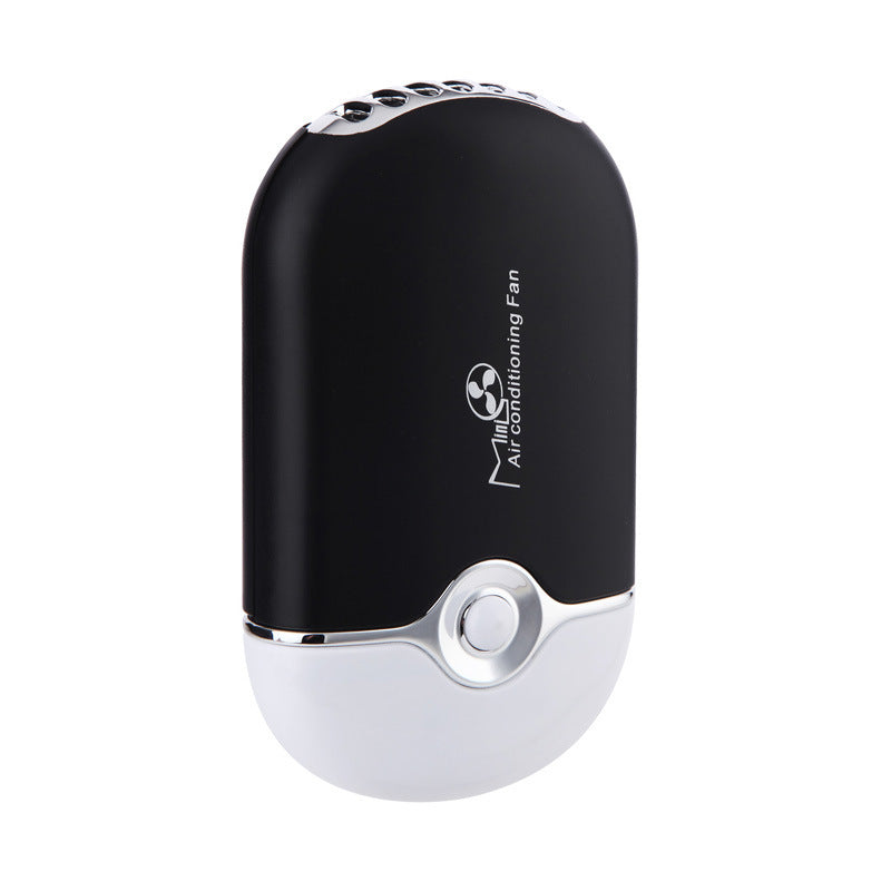 HKM-310995 Mini Pocket Air Conditioner Fan with Adjustable Cooling Mode and Water-Cooled Sponge for Personal Use