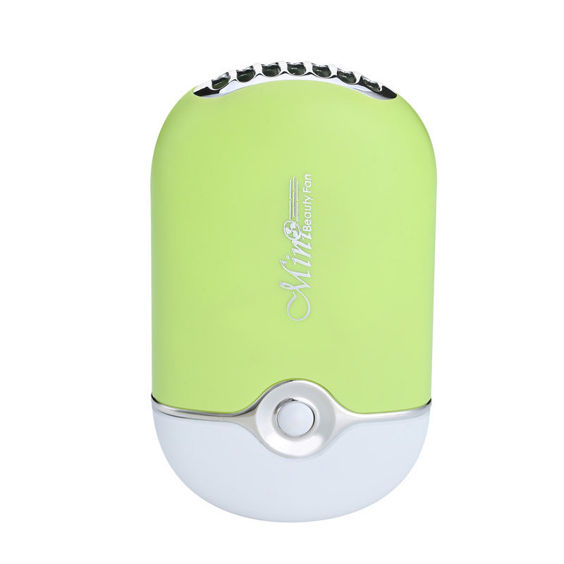 HKM-310995 Mini Pocket Air Conditioner Fan with Adjustable Cooling Mode and Water-Cooled Sponge for Personal Use