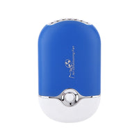 HKM-310995 Mini Pocket Air Conditioner Fan with Adjustable Cooling Mode and Water-Cooled Sponge for Personal Use