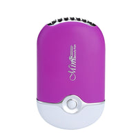 HKM-310995 Mini Pocket Air Conditioner Fan with Adjustable Cooling Mode and Water-Cooled Sponge for Personal Use