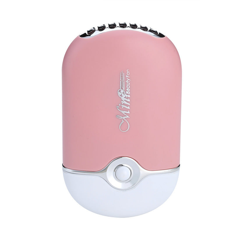 HKM-310995 Mini Pocket Air Conditioner Fan with Adjustable Cooling Mode and Water-Cooled Sponge for Personal Use