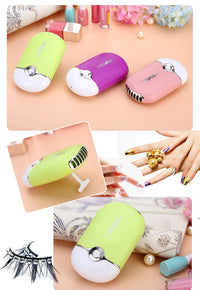 HKM-310995 Mini Pocket Air Conditioner Fan with Adjustable Cooling Mode and Water-Cooled Sponge for Personal Use