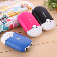 HKM-310995 Mini Pocket Air Conditioner Fan with Adjustable Cooling Mode and Water-Cooled Sponge for Personal Use