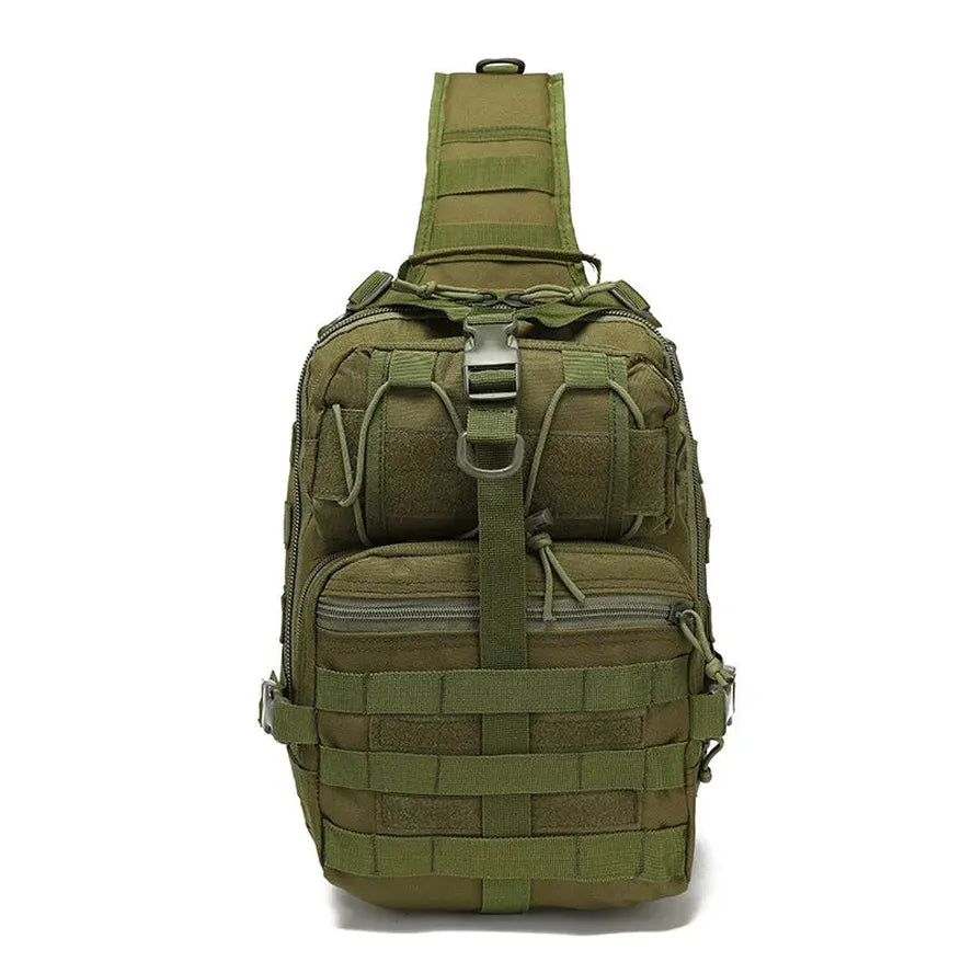 HKM-123987 Waterproof Oxford Cloth Camouflage Cross Body Chest Bag with Large Capacity