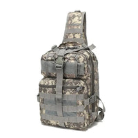 HKM-123987 Waterproof Oxford Cloth Camouflage Cross Body Chest Bag with Large Capacity