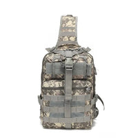 HKM-123987 Waterproof Oxford Cloth Camouflage Cross Body Chest Bag with Large Capacity