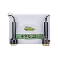 HKM-605331 Titanium Dual-head Ultrasonic Facial Beauty Instrument for Cleansing and Skin Rejuvenation