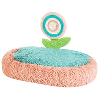 HKM-980371 Plush Cat Nest Bed for Deep Sleep, Washable and Disassemblable Winter Cozy Lollipop Design