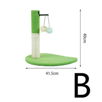 HKM-610195 Cat Climbing Frame with Sisal Scratching Ball - Durable Fruit-Shaped Design