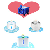 HKM-087955 USB-Powered LED Cat Water Dispenser Pump with Automatic Shut-Off and Quiet Operation