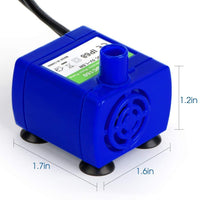 HKM-087955 USB-Powered LED Cat Water Dispenser Pump with Automatic Shut-Off and Quiet Operation
