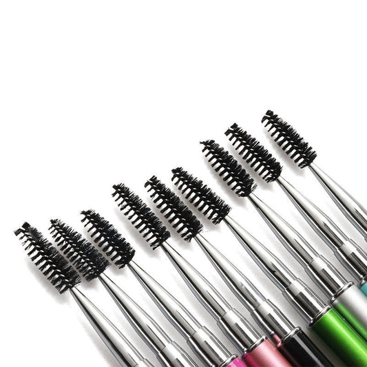 HKM-971859 Eyelash Brush Comb with Long Handle in Various Colors
