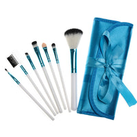 HKM-036243 Portable 7-Piece Multifunctional Makeup Brush Set with PU Bag