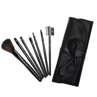 HKM-036243 Portable 7-Piece Multifunctional Makeup Brush Set with PU Bag
