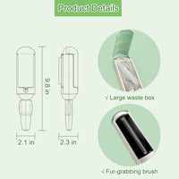 HKM-414931 Reusable Pet Hair Remover for Effortless Cleaning of Furniture, Bedding, and More