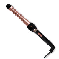 HKM-977043 Rose Gold Ceramic Curling Iron Set with Interchangeable Heads for Dry Hair, 21mm-30mm Diameter
