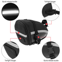 HKM-019411 Compact Bicycle Tail Bag for Efficient Storage and Easy Access
