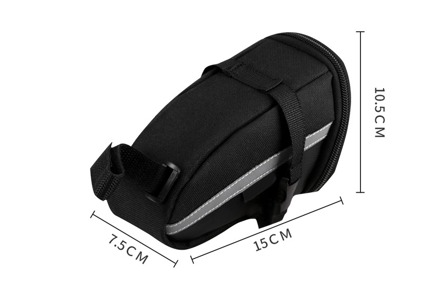 HKM-019411 Compact Bicycle Tail Bag for Efficient Storage and Easy Access