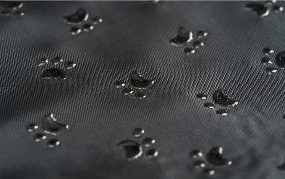 JMT-667274 Thickened Printed Canvas Dog Mat with High Resilience Sponge Liner – Multiple Sizes Available