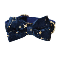 HKM-007251 Cotton Dog Ring and Rope Set with Bow Tie - Available in Multiple Sizes