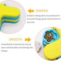 HKM-479315 Interactive Dog Food Puzzle Feeder with Adjustable Slow Feeders and Anti-Slip Design for Mental Stimulation and Enrichment