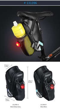 HKM-280403 Bicycle Saddle Storage Bag for Convenient On-the-Go Essentials