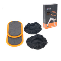 HKM-144403 Sliding Exercise Mat for Home Workouts and Fitness Training