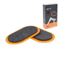 HKM-144403 Sliding Exercise Mat for Home Workouts and Fitness Training