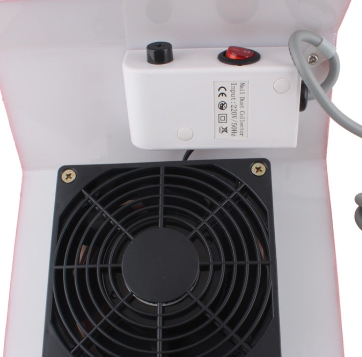 HKM-452435 Nail Dryer and Dust Collector Vacuum Cleaner with PVC Leather Cover