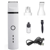 HKM-180499 Pet Grooming Shaving Device with Stainless Steel Blades, Automatic Grinding Head, and Dual Power Options