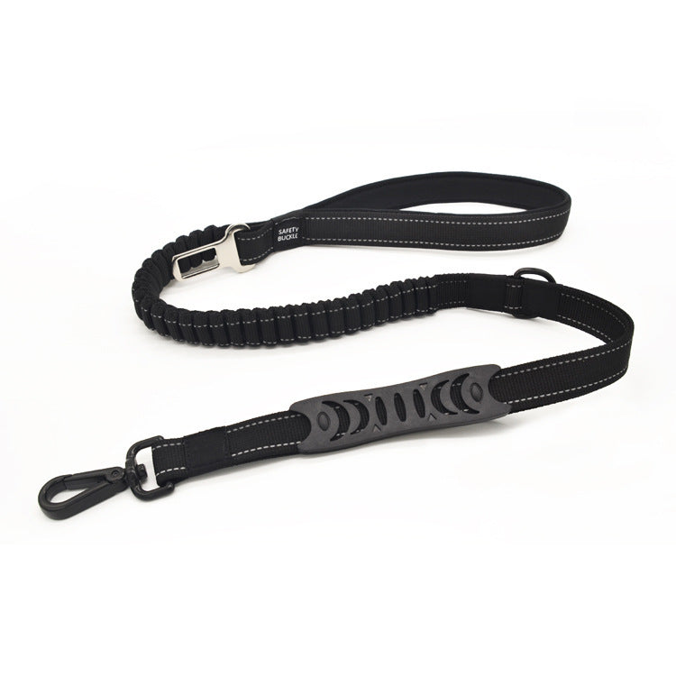 HKM-315987 Retractable Reflective Traction Belt with Multifunctional Elastic Traction Rope