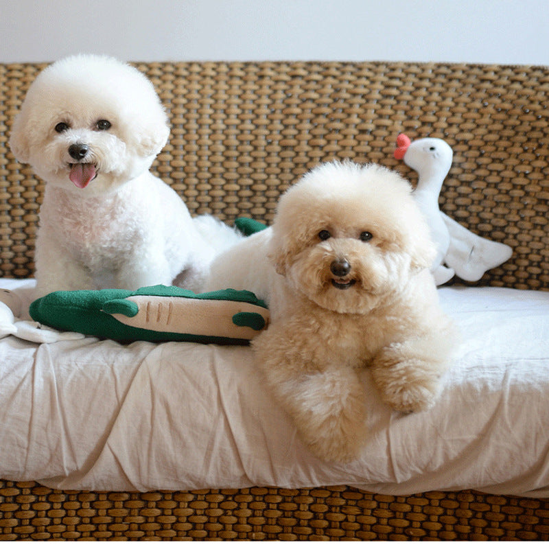 HKM-623891 Interactive Plush Dog Toy - Cute & Durable Pet Companion, 35x18cm, Lightweight at 90g