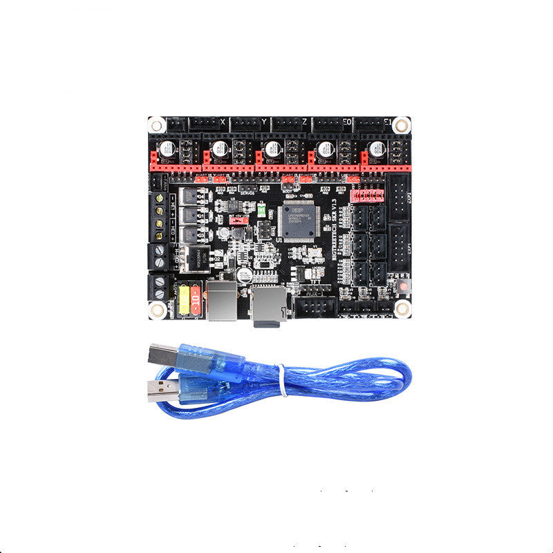 KTX-789203 SKR V1.4 & V1.4 Turbo Compatible 3D Printer Motherboard, STM32F Microprocessor, 5V Power Input