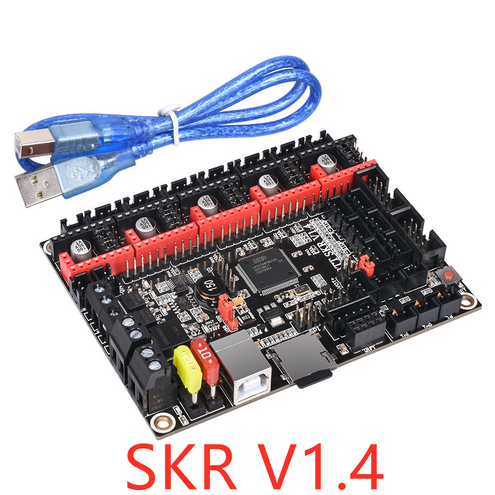 KTX-789203 SKR V1.4 & V1.4 Turbo Compatible 3D Printer Motherboard, STM32F Microprocessor, 5V Power Input