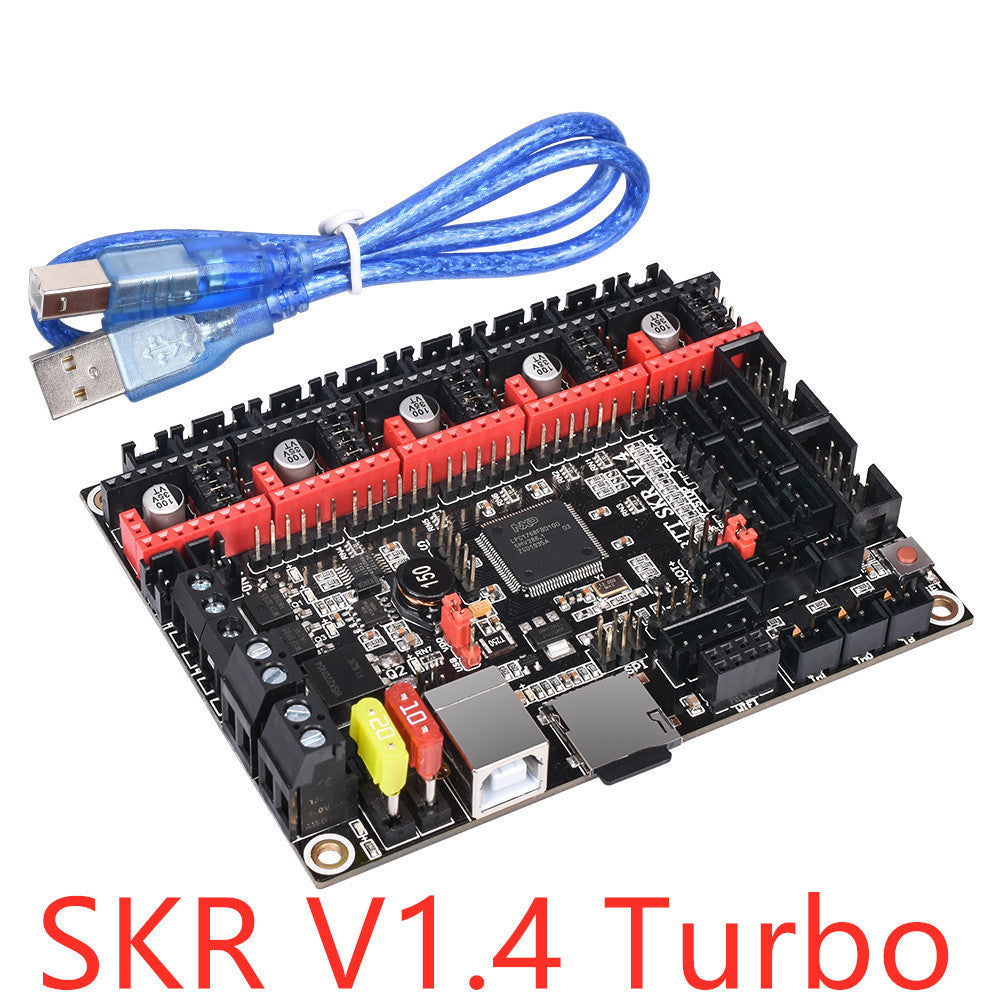 KTX-789203 SKR V1.4 & V1.4 Turbo Compatible 3D Printer Motherboard, STM32F Microprocessor, 5V Power Input