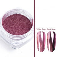HKM-745043 Mirror Nail Glitter Powder - 2ml Metallic Plating Texture for Stunning Nail Art
