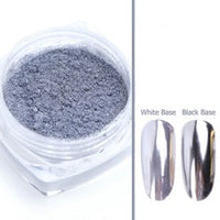 HKM-745043 Mirror Nail Glitter Powder - 2ml Metallic Plating Texture for Stunning Nail Art