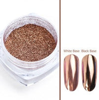 HKM-745043 Mirror Nail Glitter Powder - 2ml Metallic Plating Texture for Stunning Nail Art