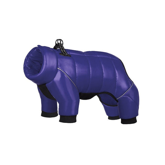HKM-877523 Waterproof Winter Dog Down Jacket - Anti-Light Warm Clothing for Small Dogs in Various Sizes
