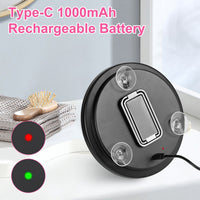 HKM-220691 30X Magnifying Makeup Mirror with Adjustable Light, Rechargeable Battery, and Compact Design for Travel