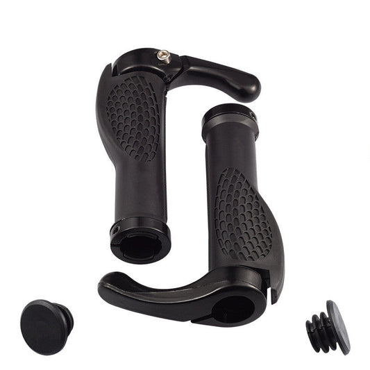 HKM-321235 Comfortable Rubber Grip for Mountain Bikes with Horn Design