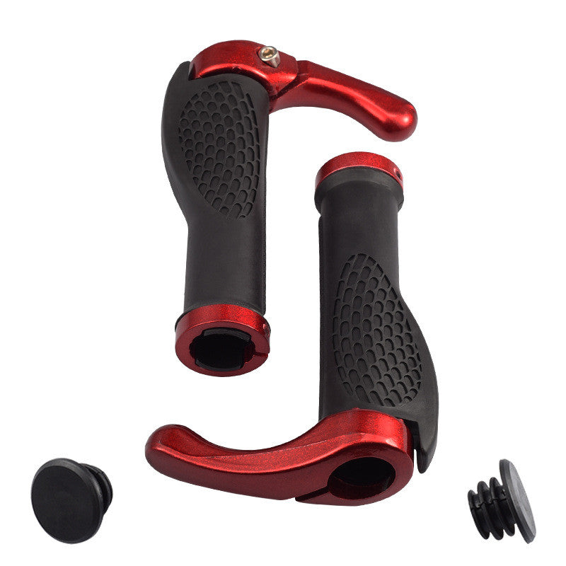 HKM-321235 Comfortable Rubber Grip for Mountain Bikes with Horn Design