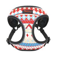 HKM-312531 Reflective Vest-Style Pet Harness for Small and Medium Dogs - Adjustable and Comfortable Design