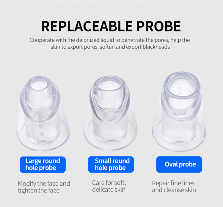 HKM-087315 Blackhead Removal Electric Suction Device for Deep Skin Cleansing