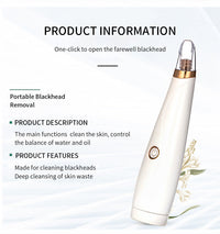 HKM-087315 Blackhead Removal Electric Suction Device for Deep Skin Cleansing