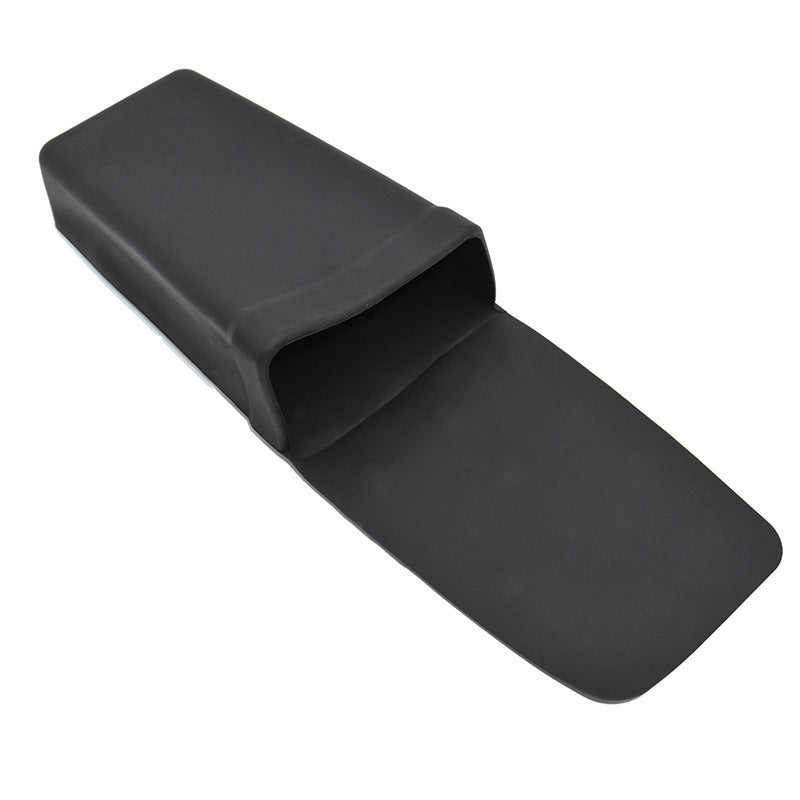 HKM-938195 Silicone Hair Perm Protective Sleeve with Storage Bag - Black Beauty Tool