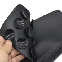 HKM-938195 Silicone Hair Perm Protective Sleeve with Storage Bag - Black Beauty Tool
