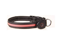 HKM-112147 Luminous Dog Collar with Adjustable Sizes (S: 28CM-40CM, M: 33CM-50CM, L: 38CM-60CM)