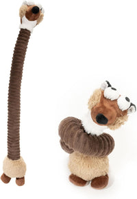 HKM-815891 Plush Squeaky Crinkle Dog Chew Toy for Small to Large Dogs - Ideal for Teething and Playtime