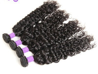 HKM-960851 Water Wave Human Hair Weave, 12-28 Inch, 1B Natural Color, 100g Each